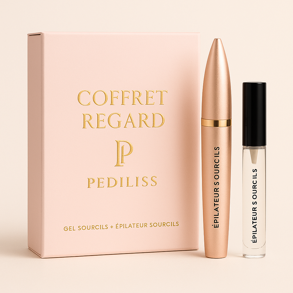 Coffret Regard PédiLiss — Gel Sourcils & Épilateur Sourcils