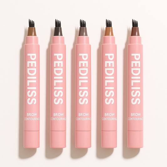 Stylo à Sourcils Étanche 4 Pointe
