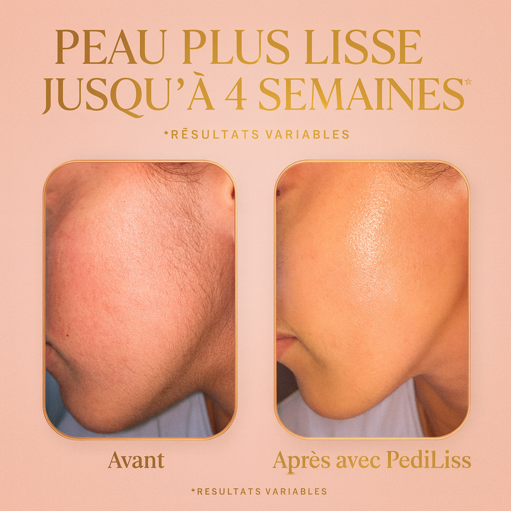 PediLiss™ ⎪ Épilateur intelligent 2-en-1 visage & corps – Douceur et précision