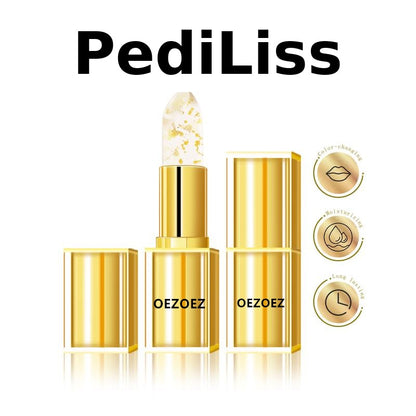 Rouge à Lèvres Réactif au pH, Teinte Personnalisée, Longue Tenue, Anti-Bavure, Hydratant et Réparateur, Lisse les Ridules, Parfum Floral Léger